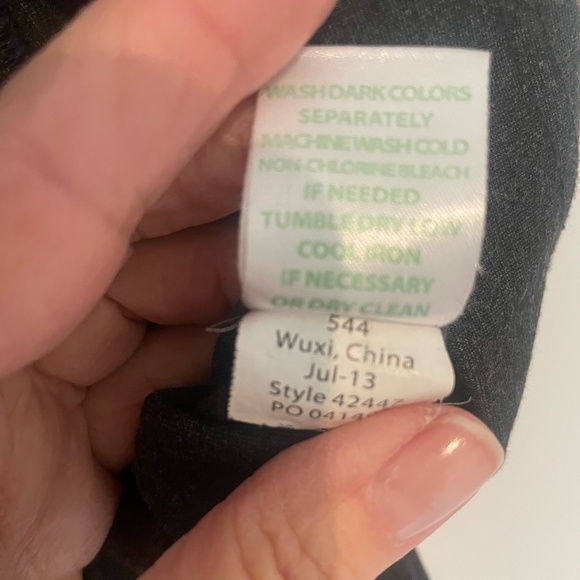 Lilly Pulitzer Ponte grey pull on stretch pants medium #42447 - Picture 4 of 8